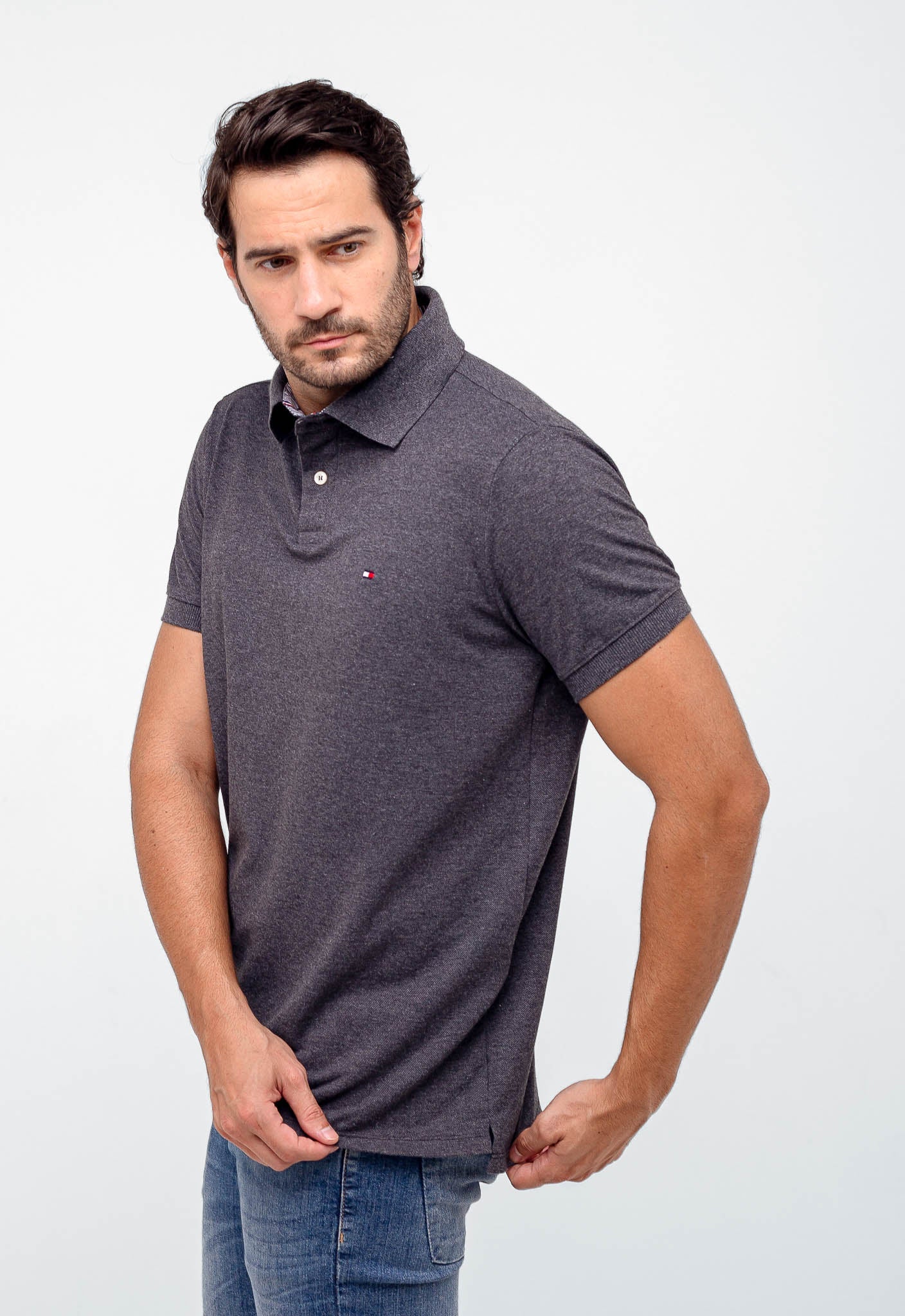 Polo Masculina Tommy Hilfiger Regular Fit - Live - Henri Store