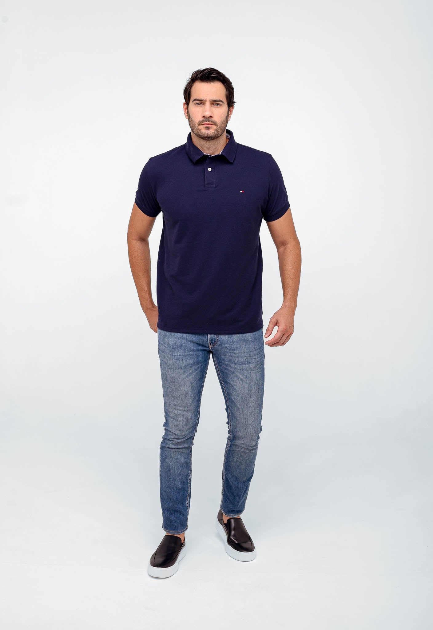 Polo Masculina Tommy Hilfiger Regular Fit - Live - Henri Store