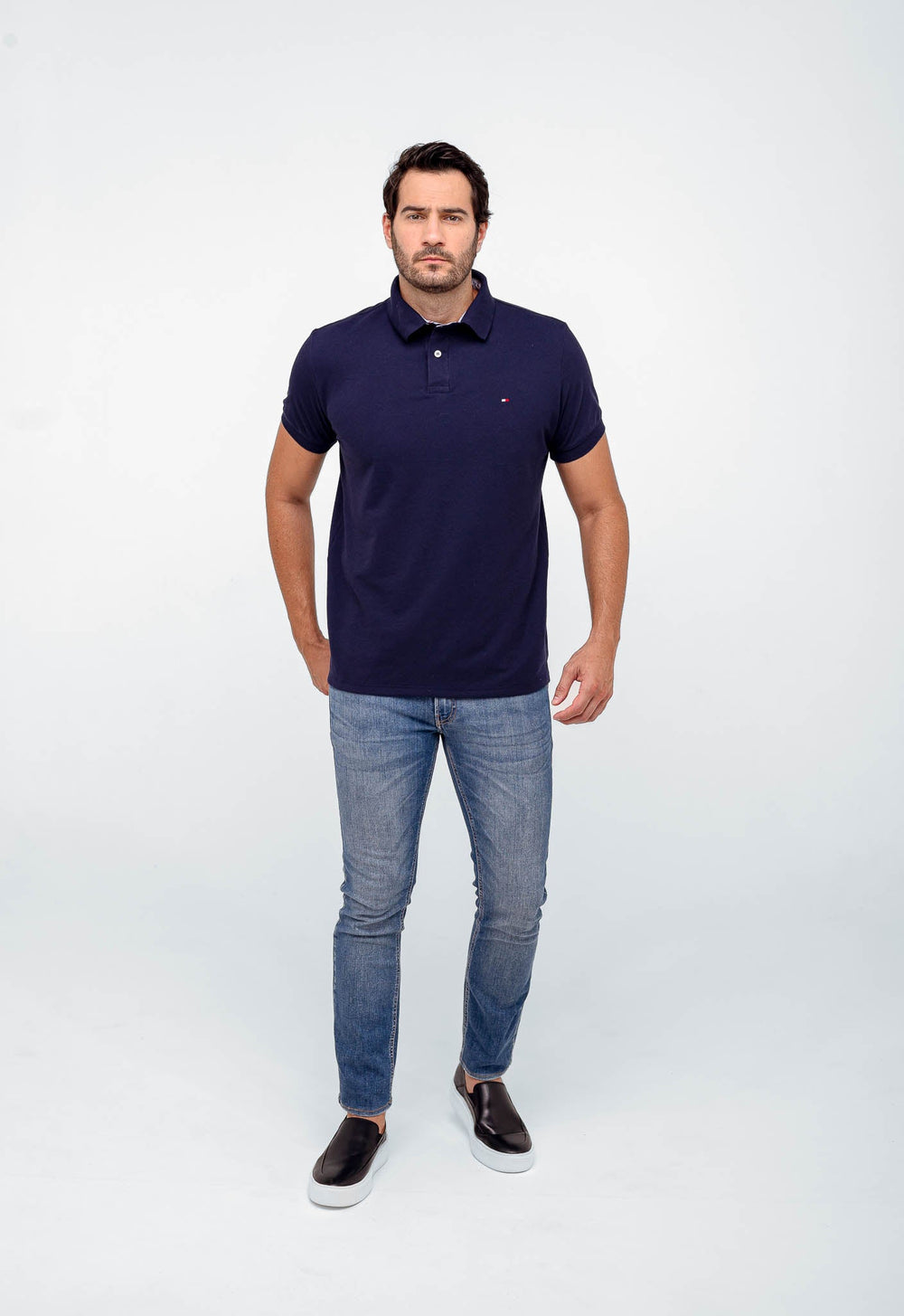 Polo Masculina Tommy Hilfiger Regular Fit - Live - Henri Store
