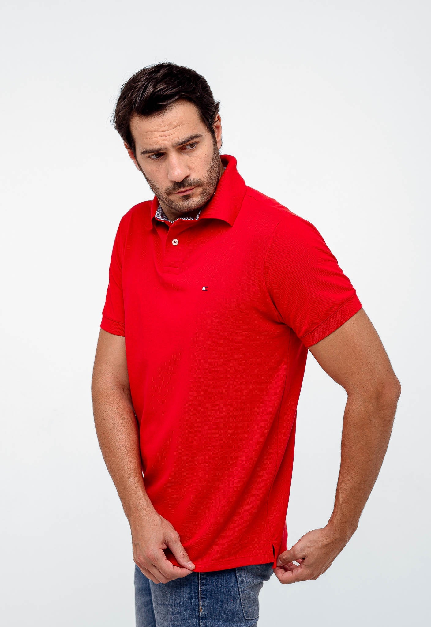 Polo Masculina Tommy Hilfiger Regular Fit - Live - Henri Store