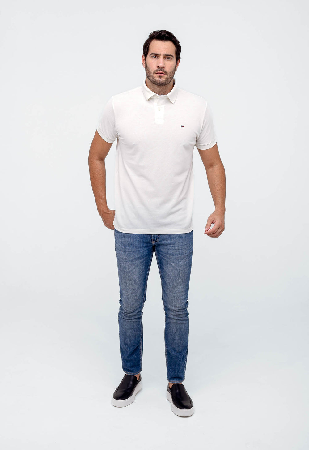 Polo Masculina Tommy Hilfiger Regular Fit - Live - Henri Store