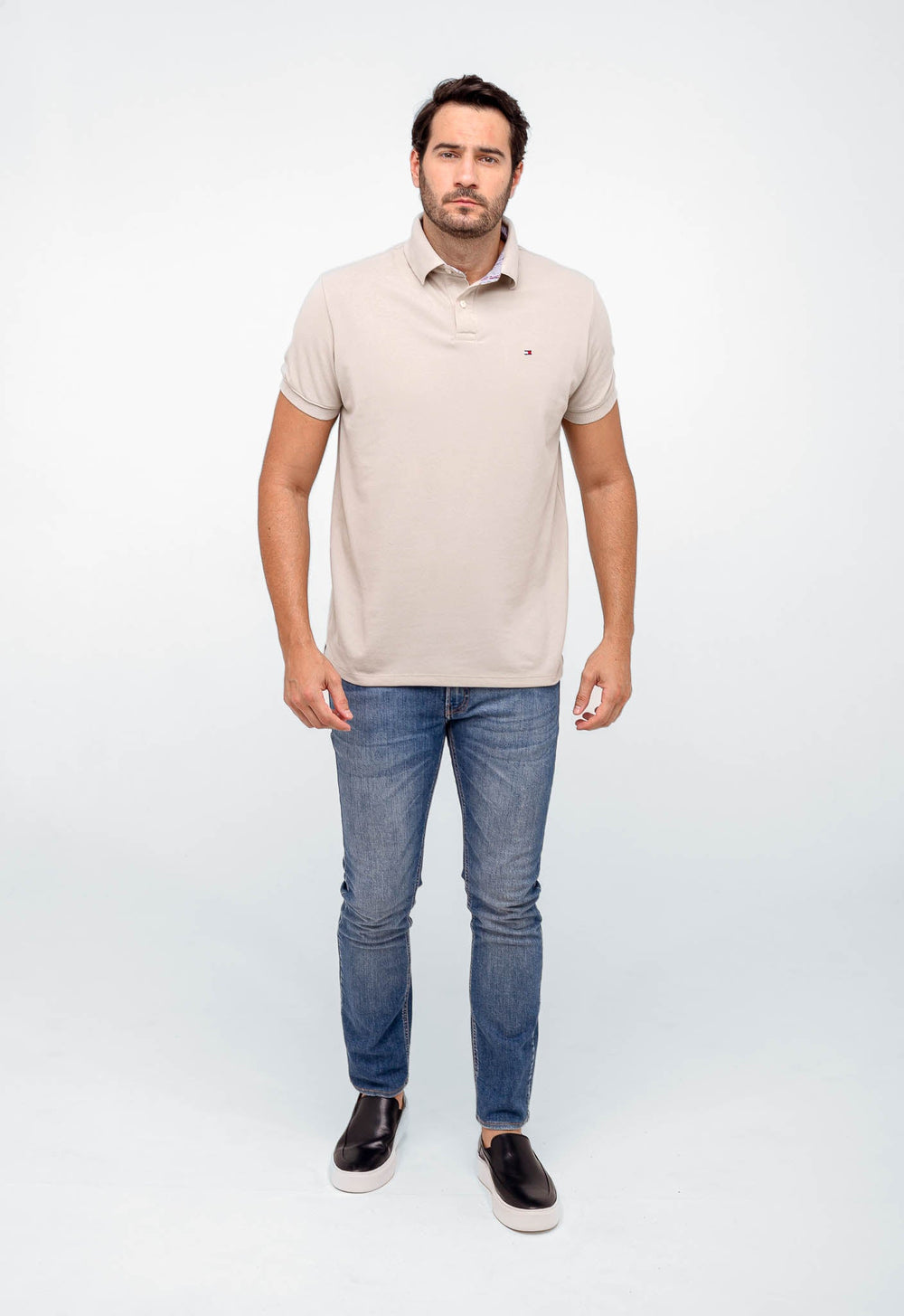 Polo Masculina Tommy Hilfiger Regular Fit - Live - Henri Store