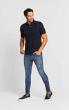Polo Masculina Tommy Hilfiger Regular Fit Marinho 1985 - Henri Store