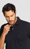 Polo Masculina Tommy Hilfiger Regular Fit Marinho 1985 - Henri Store