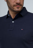 Polo Masculina Tommy Hilfiger Regular Fit Marinho - Henri Store