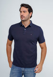 Polo Masculina Tommy Hilfiger Regular Fit Marinho - Henri Store