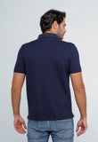Polo Masculina Tommy Hilfiger Regular Fit Marinho - Henri Store