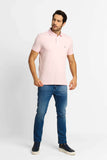 Polo Masculina Tommy Hilfiger Regular Fit Rosa Claro - Henri Store