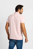 Polo Masculina Tommy Hilfiger Regular Fit Rosa Claro - Henri Store