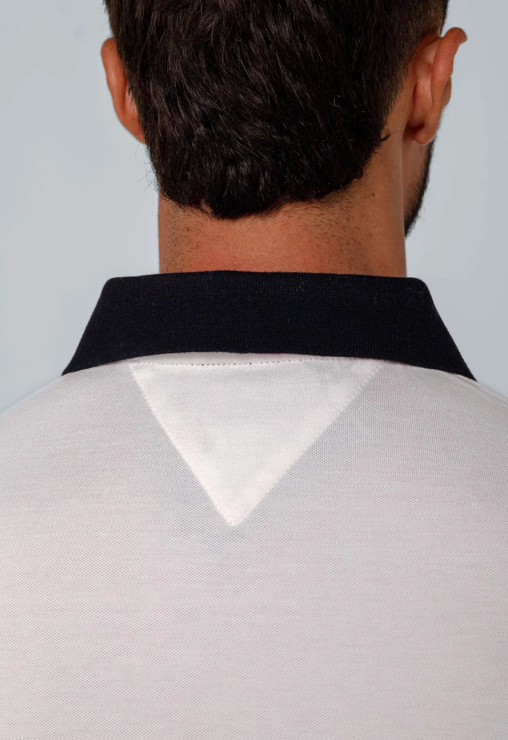 Polo Masculina Tommy Hilfiger Regular Fit Under Collar Branca - Henri Store