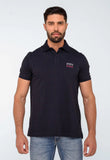 Polo Masculina Tommy Hilfiger Regular Fit Under Collar Marinho - Henri Store