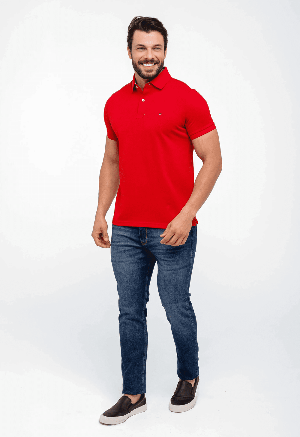 Polo Masculina Tommy Hilfiger Regular Fit - Henri Store