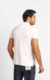 Polo Masculina Tommy Hilfiger Slim Fit Ess Detail Branco - Henri Store