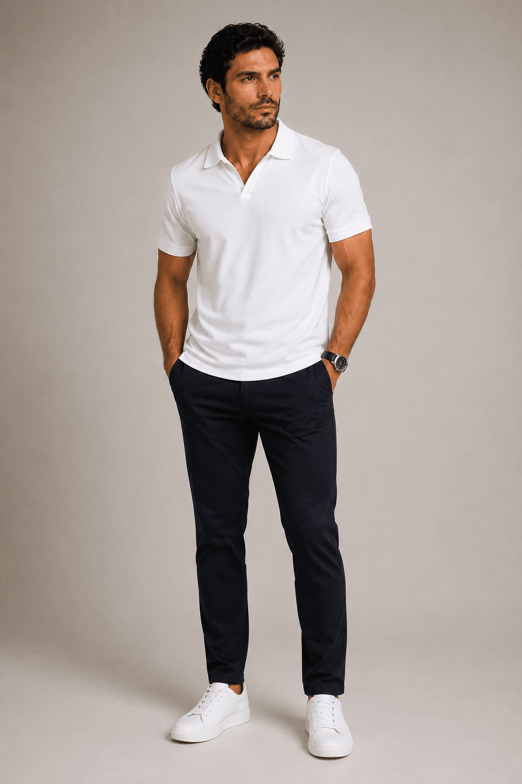 Polo Paramount S/ Botão Pima - Henri Store
