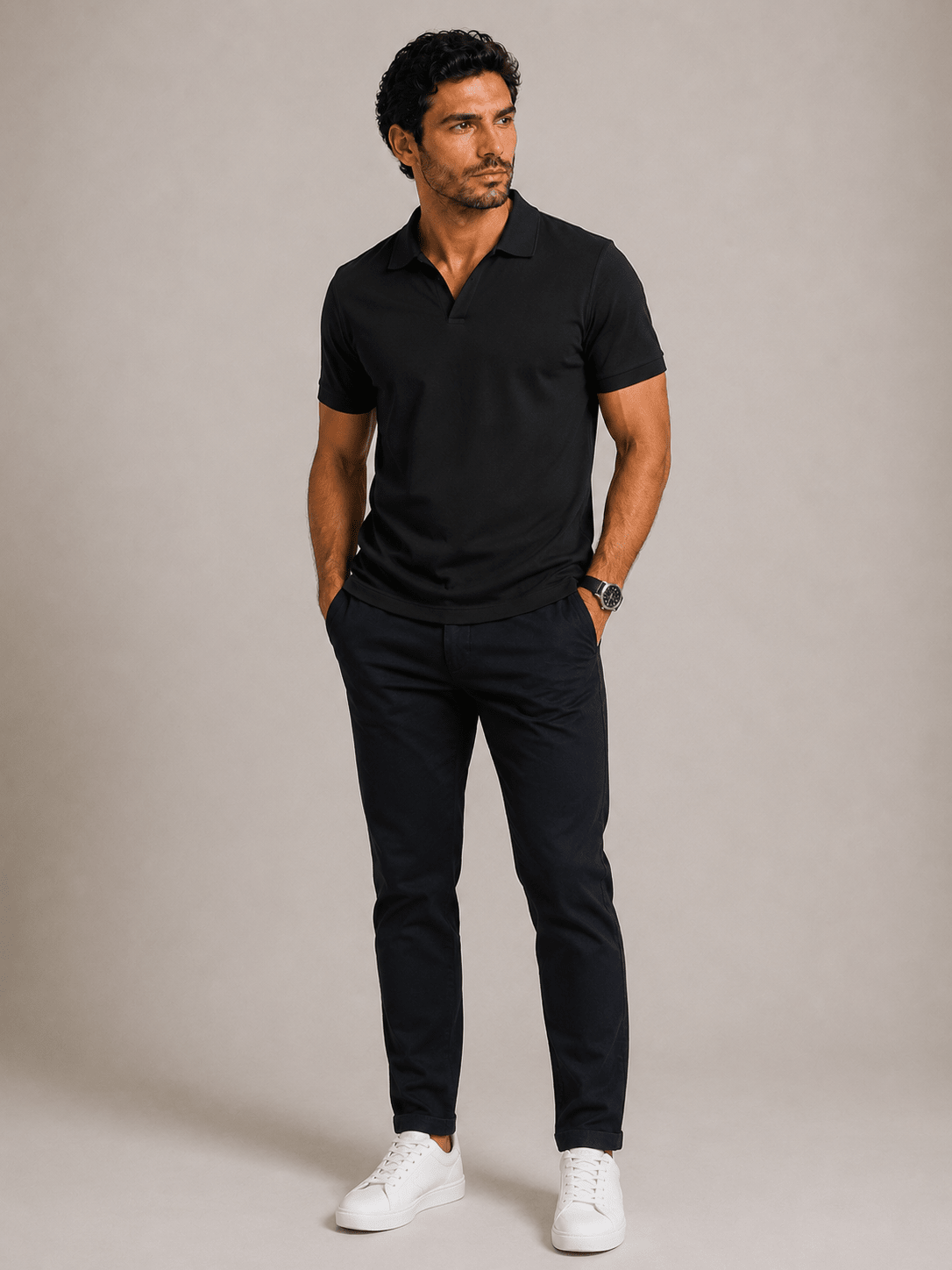 Polo Paramount S/ Botão Pima - Henri Store