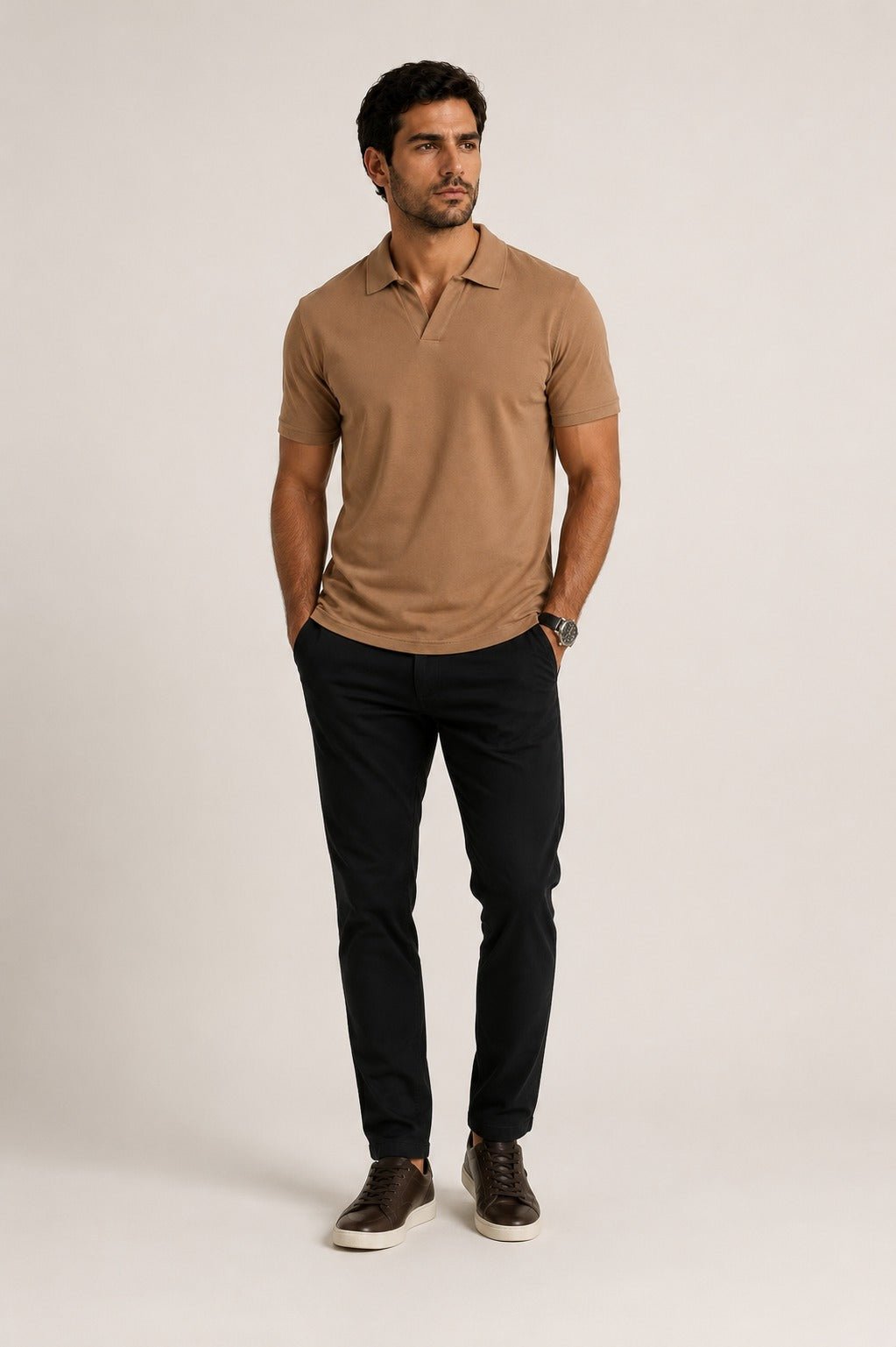 Polo Paramount S/ Botão Pima - Henri Store