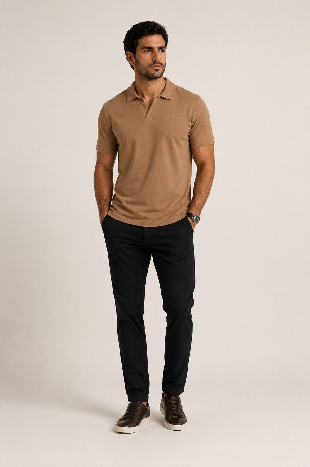 Polo Paramount S/ Botão Pima - Henri Store
