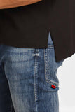 Polo RL Preta Friso Gola Small Poney Branco - Sale - Henri Store