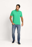 Polo RL Verde Claro Small Poney Azul - Henri Store