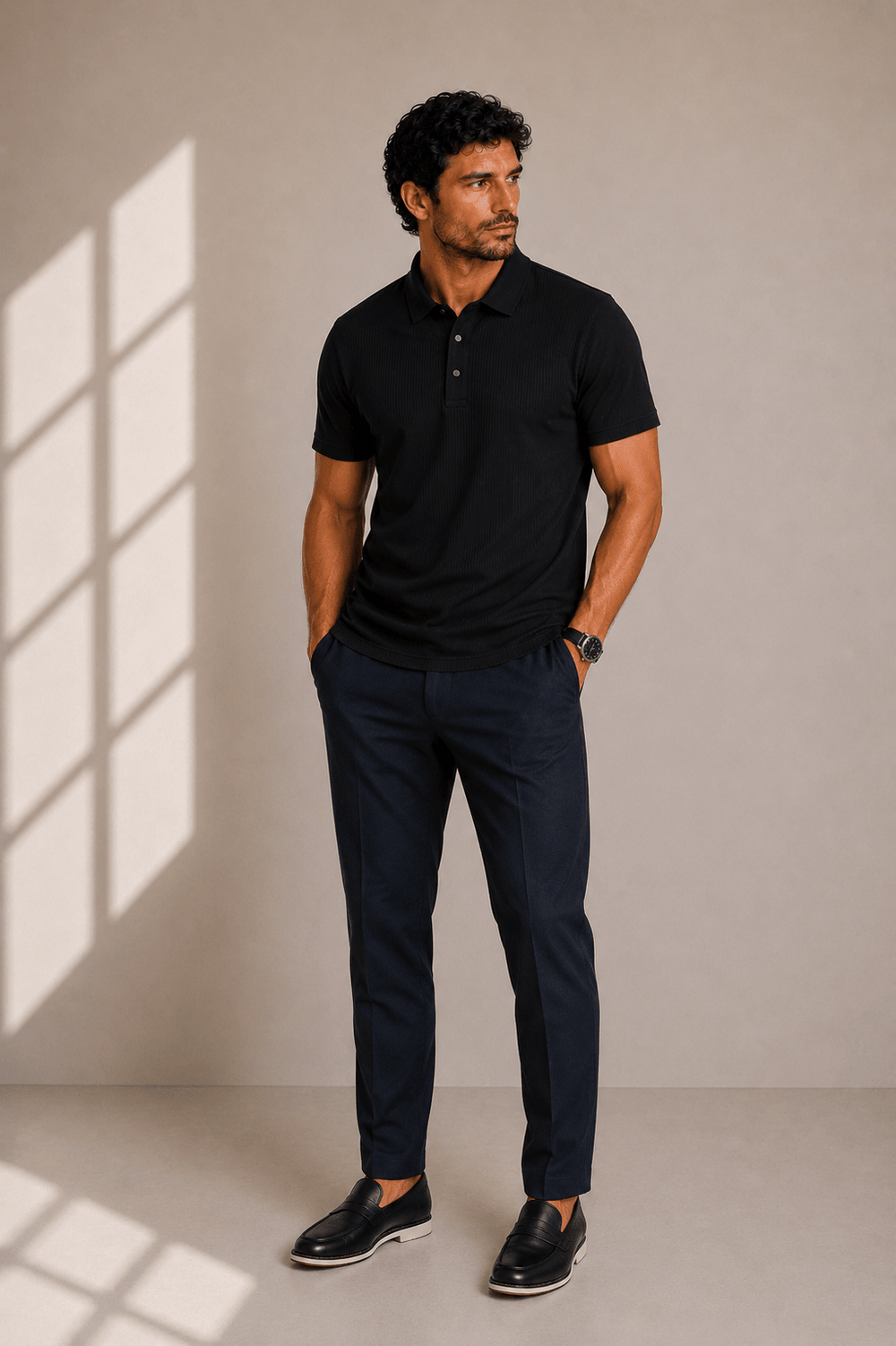 Polo Scavo Exclusive em Poliamida - Henri Store