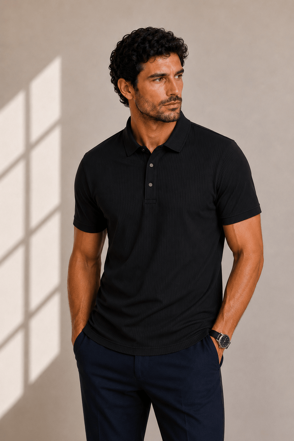 Polo Scavo Exclusive em Poliamida - Henri Store