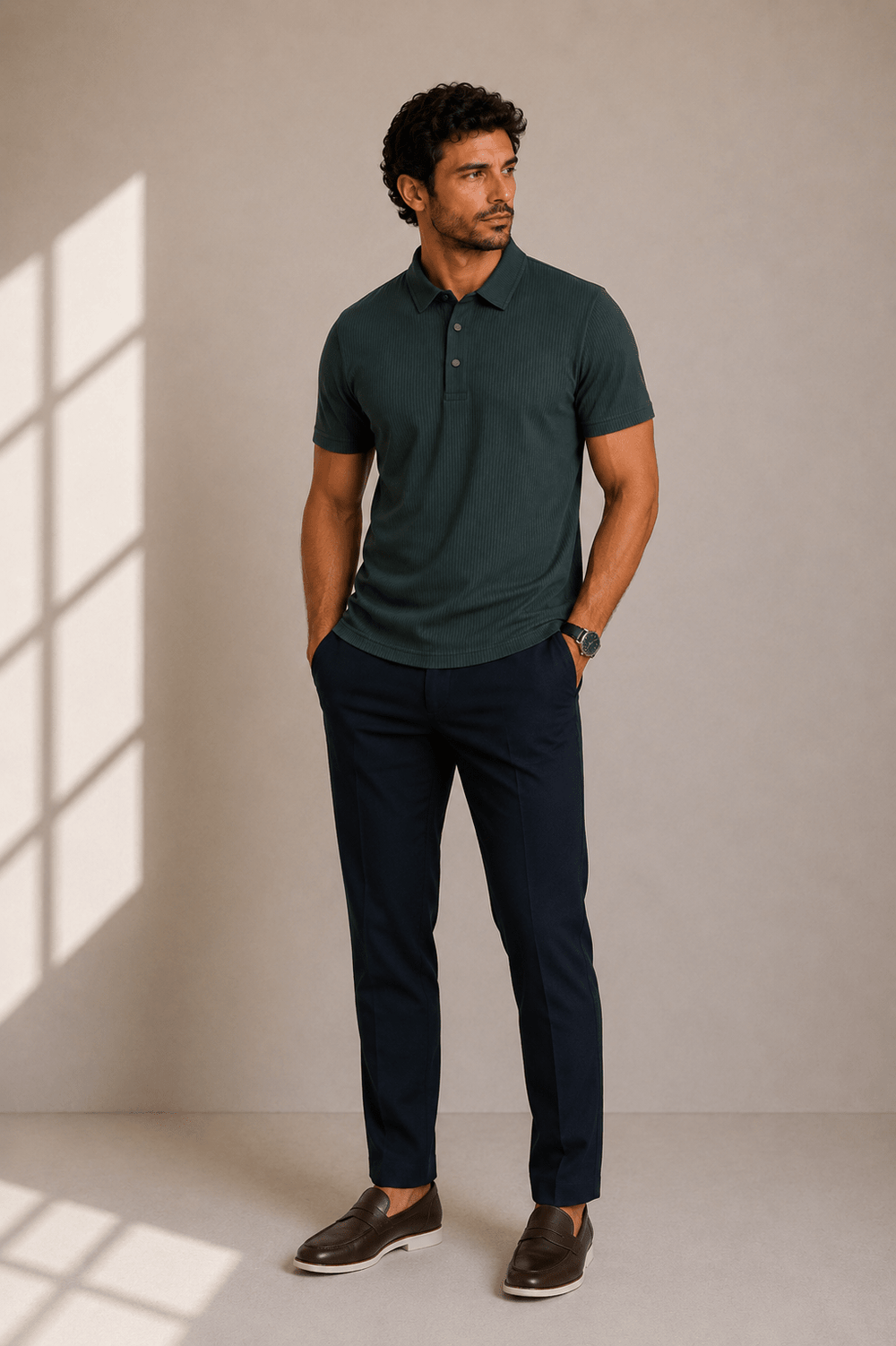 Polo Scavo Exclusive em Poliamida - Henri Store