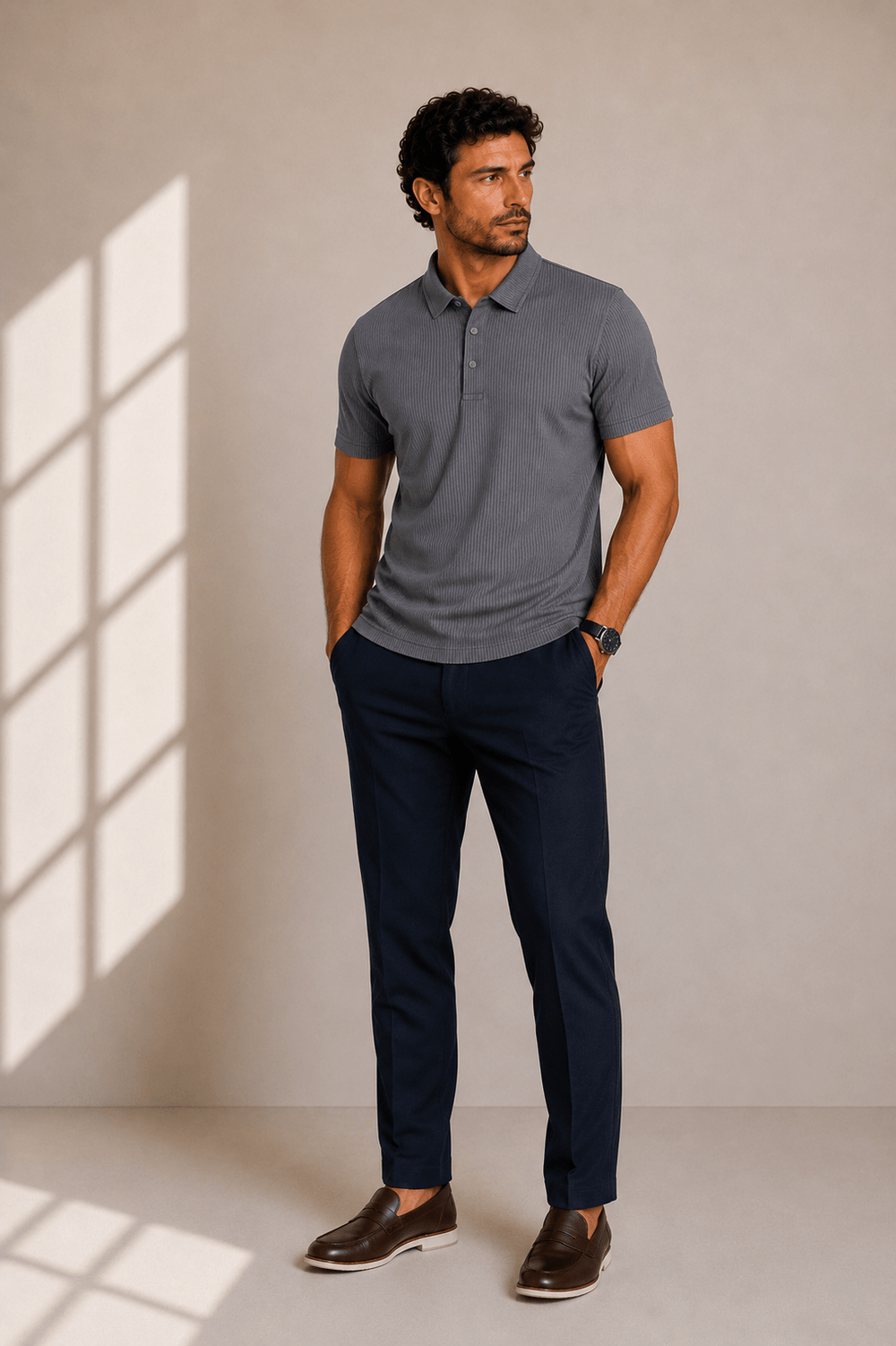 Polo Scavo Exclusive em Poliamida - Henri Store