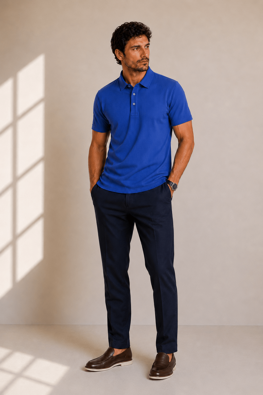 Polo Scavo Exclusive em Poliamida - Henri Store