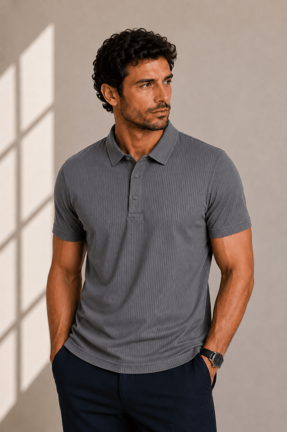 Polo Scavo Exclusive em Poliamida - Henri Store