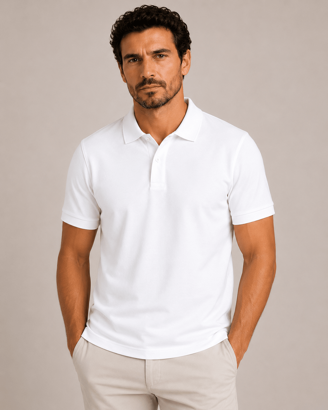 Polo Scavo Piquet Lisa Clássica - Henri Store