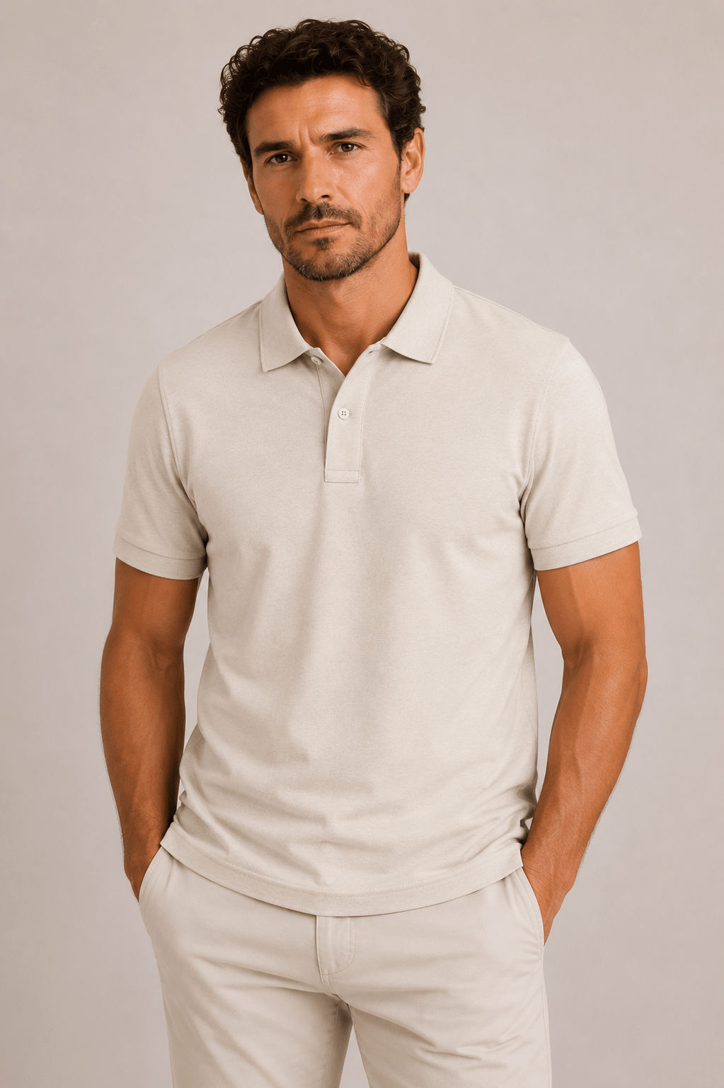 Polo Scavo Piquet Lisa Clássica - Henri Store