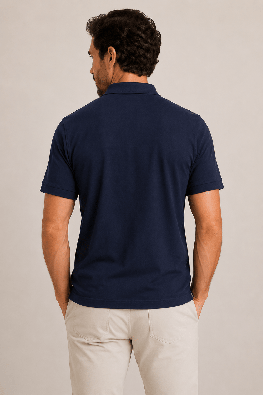 Polo Scavo Piquet Lisa Clássica - Henri Store
