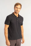 Polo Sergio K Piquet Friso Tricolor - Henri Store