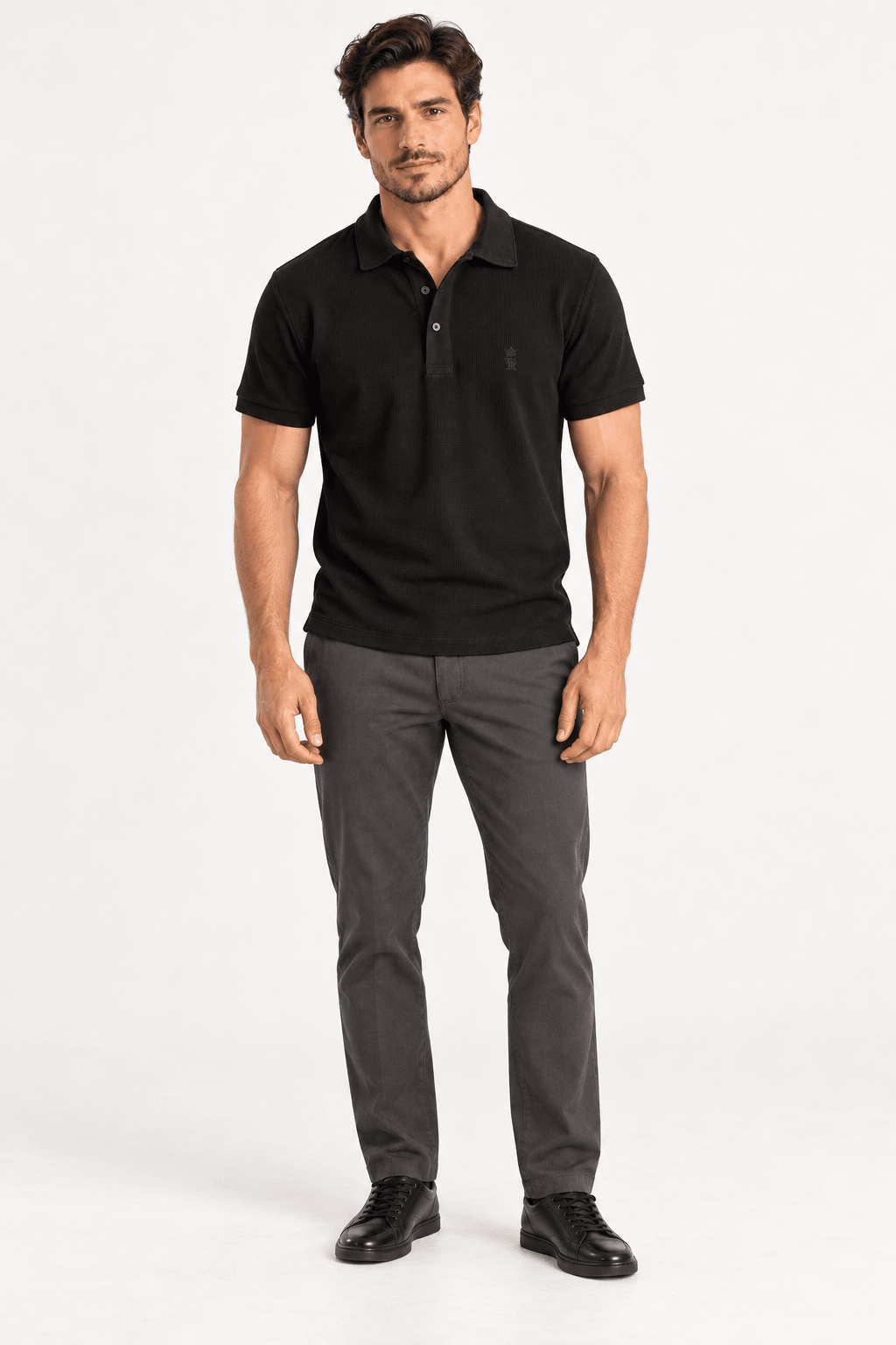 Polo Sergio K Waffle Com Sarja - Henri Store
