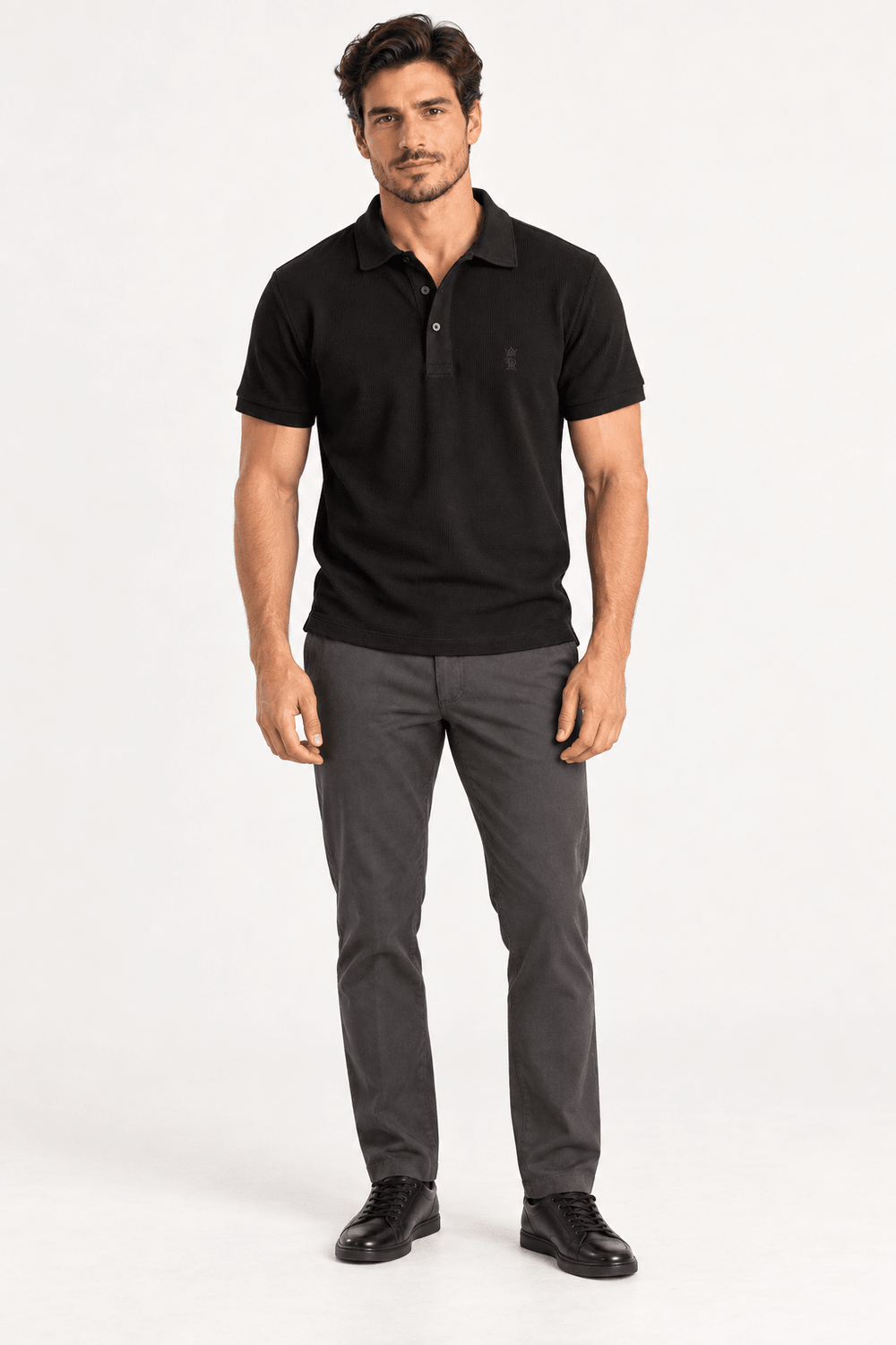 Polo Sergio K Waffle Com Sarja - Henri Store
