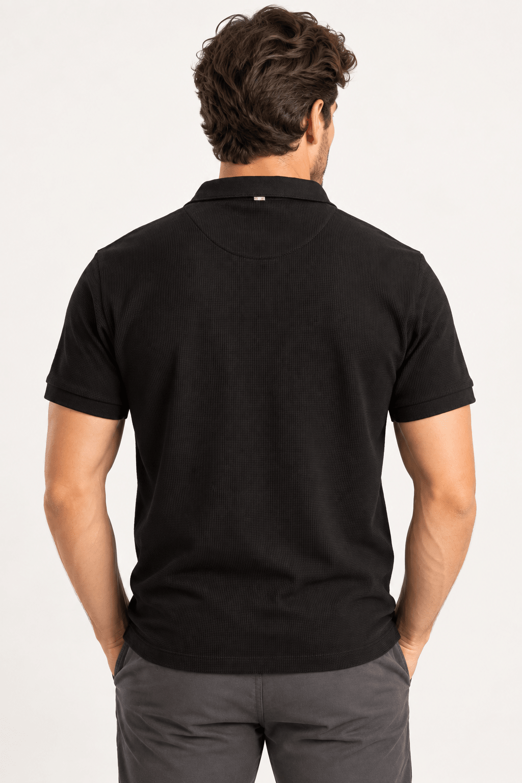 Polo Sergio K Waffle Com Sarja - Henri Store