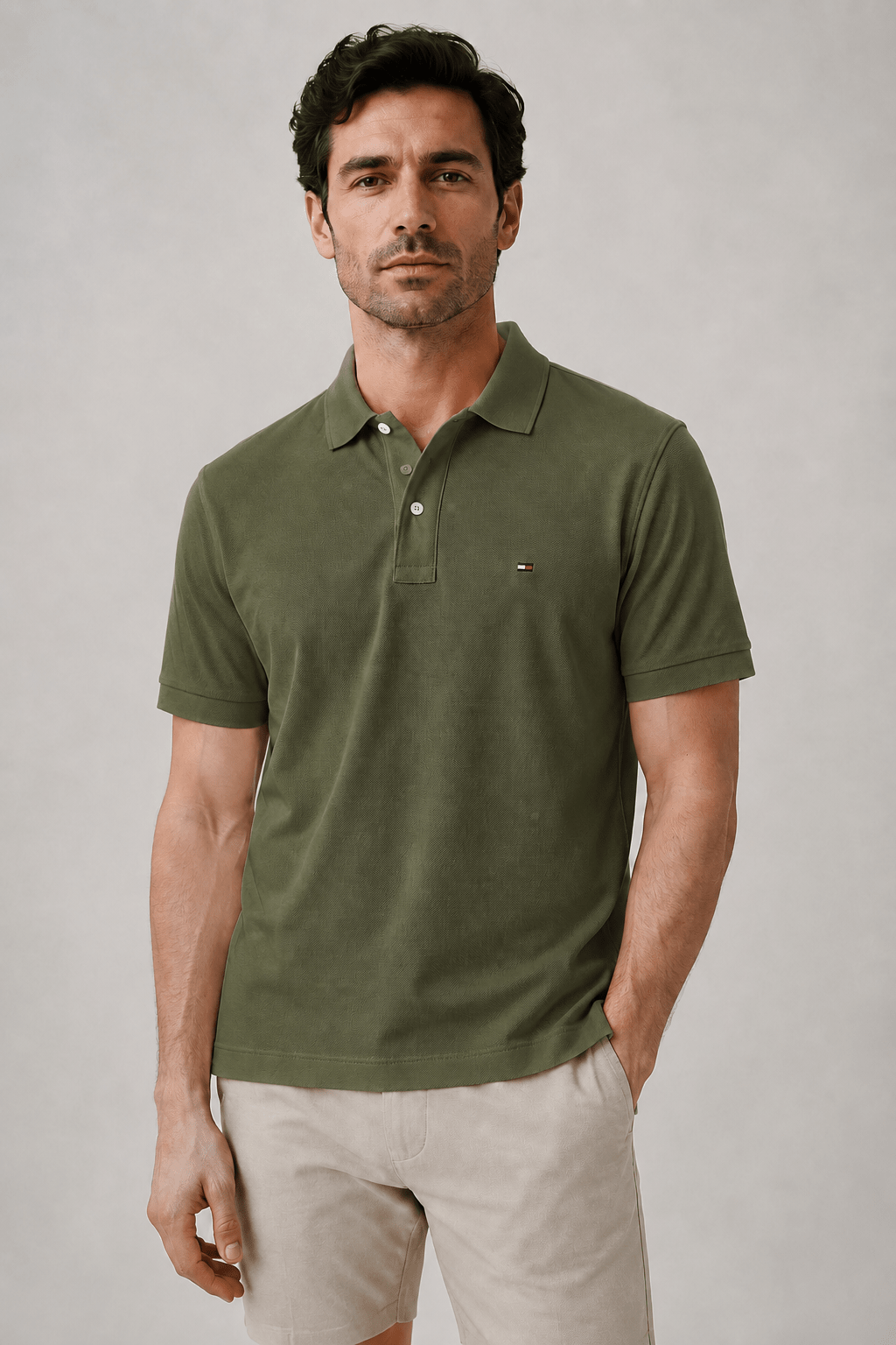 Polo Tommy Hilfiger Básica Organic Cotton. - Henri Store