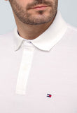 Polo Tommy Hilfiger Coupe Regular Fit Branca - Henri Store
