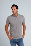 Polo Tommy Hilfiger Regular Fit Cinza - Henri Store