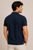Polo Tommy Hilfiger Regular Fit Modal Zip Marinho - Henri Store