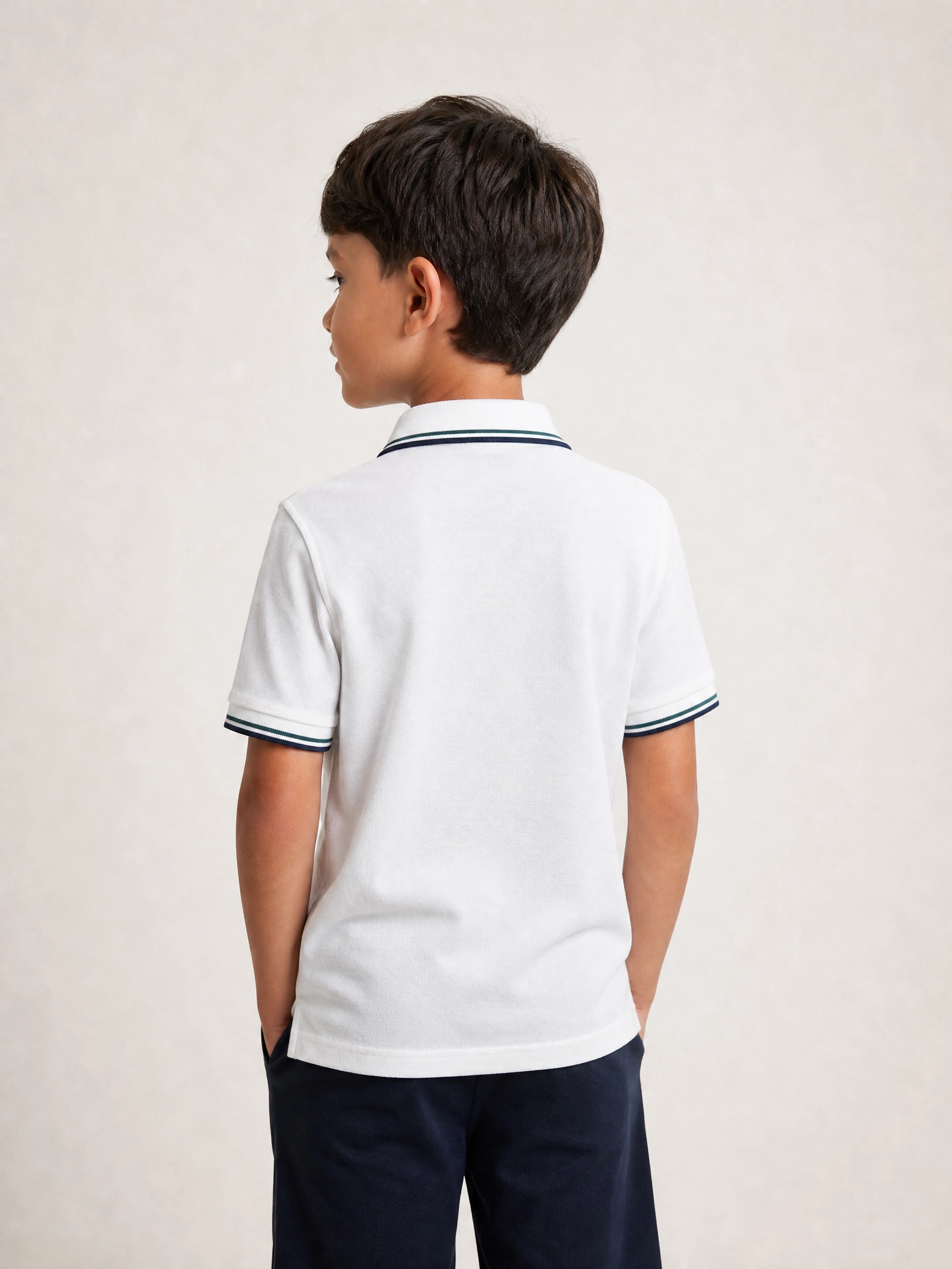 Polo Fred Perry Friso Gola Infantil