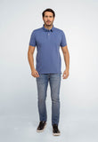 Polo Masculina Tommy Hilfiger Regular Fit Azul