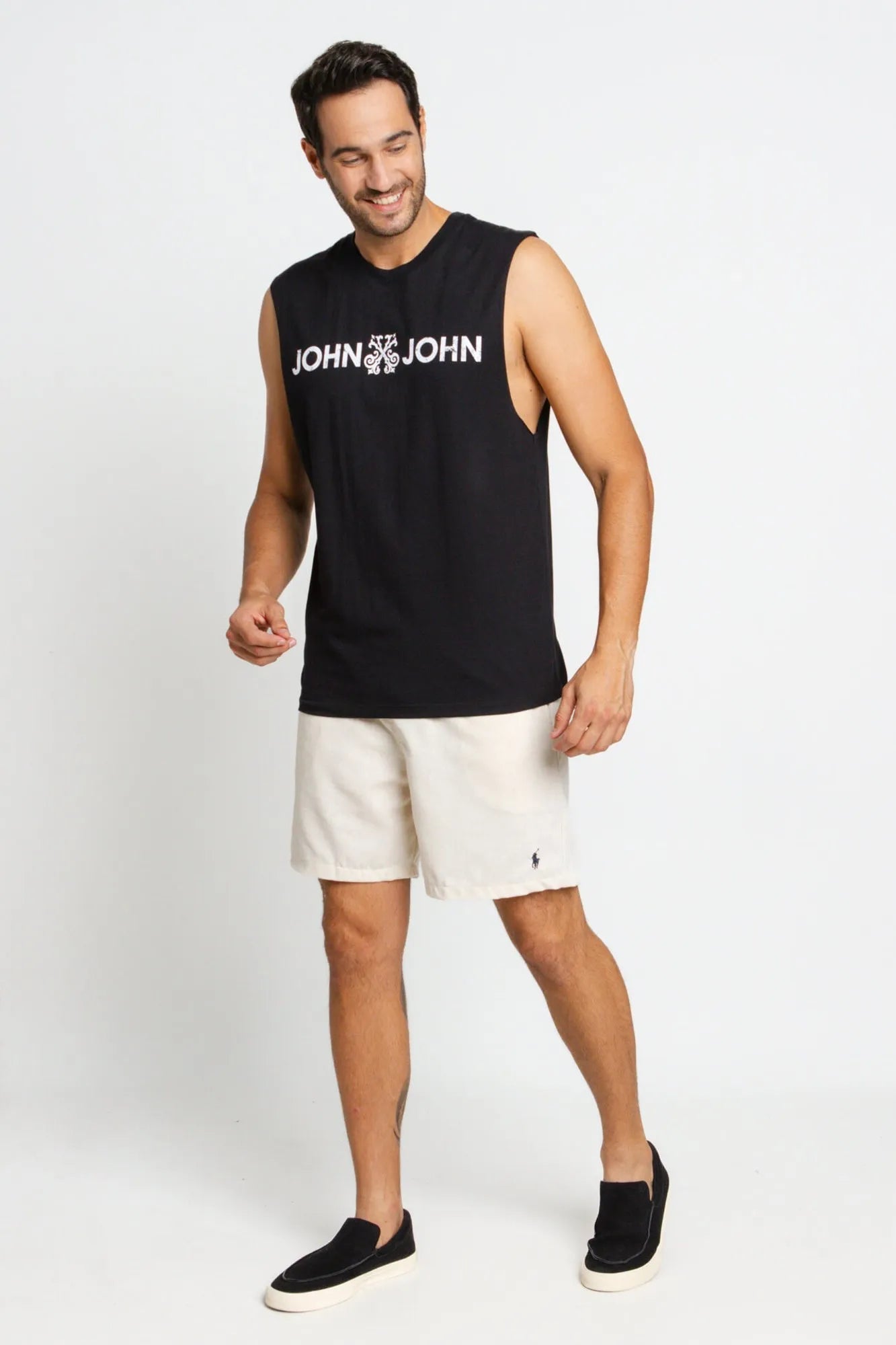Regata John John Preta Rusty John - Henri Store