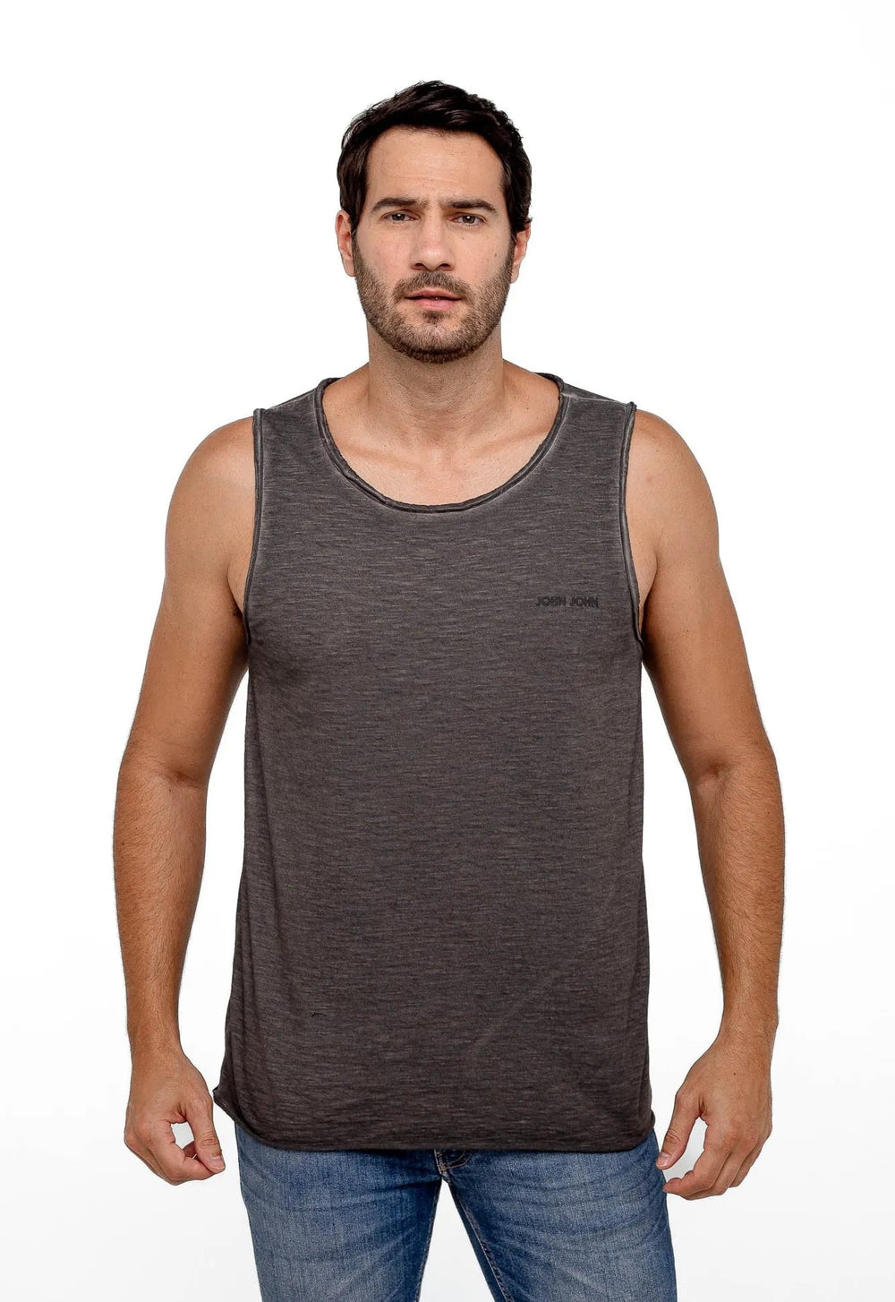 Regata John John Surf Regular Fit Flame Cinza Escuro - Henri Store