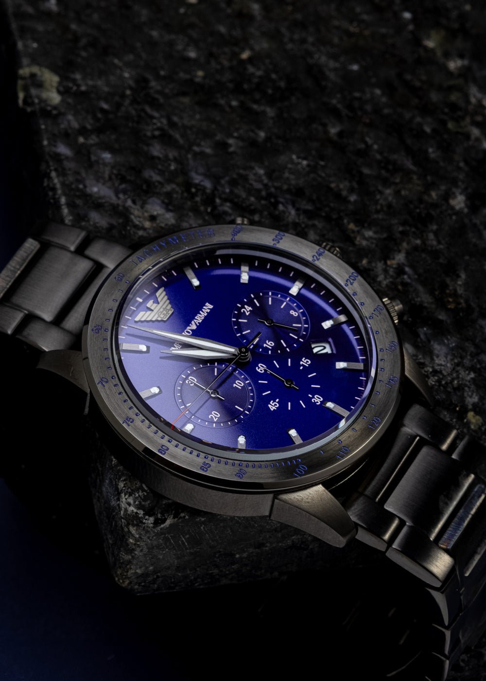 Relógio Empório Armani AR80045 Chumbo - Henri Store