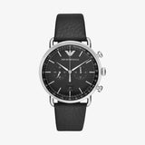 Relógio Emporio Armani Aviator Couro AR11143 - Henri Store