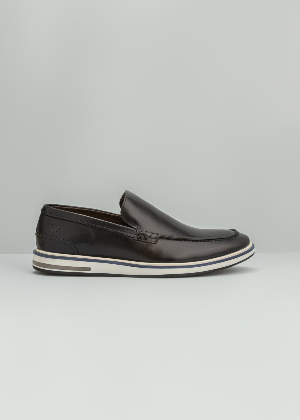 Sapato Dom Henrico 176051 Loafer Napa Romana Preta - Henri Store