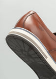 Sapato Dom Henrico 176089 Derby Napa Romana Conhaque - Henri Store