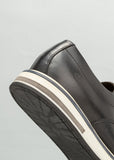 Sapato Dom Henrico 176089 Derby Napa Romana Preta - Henri Store
