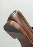 Sapato Dom Henrico Sella Brown Couro Marrom Escuro 95293 - Henri Store
